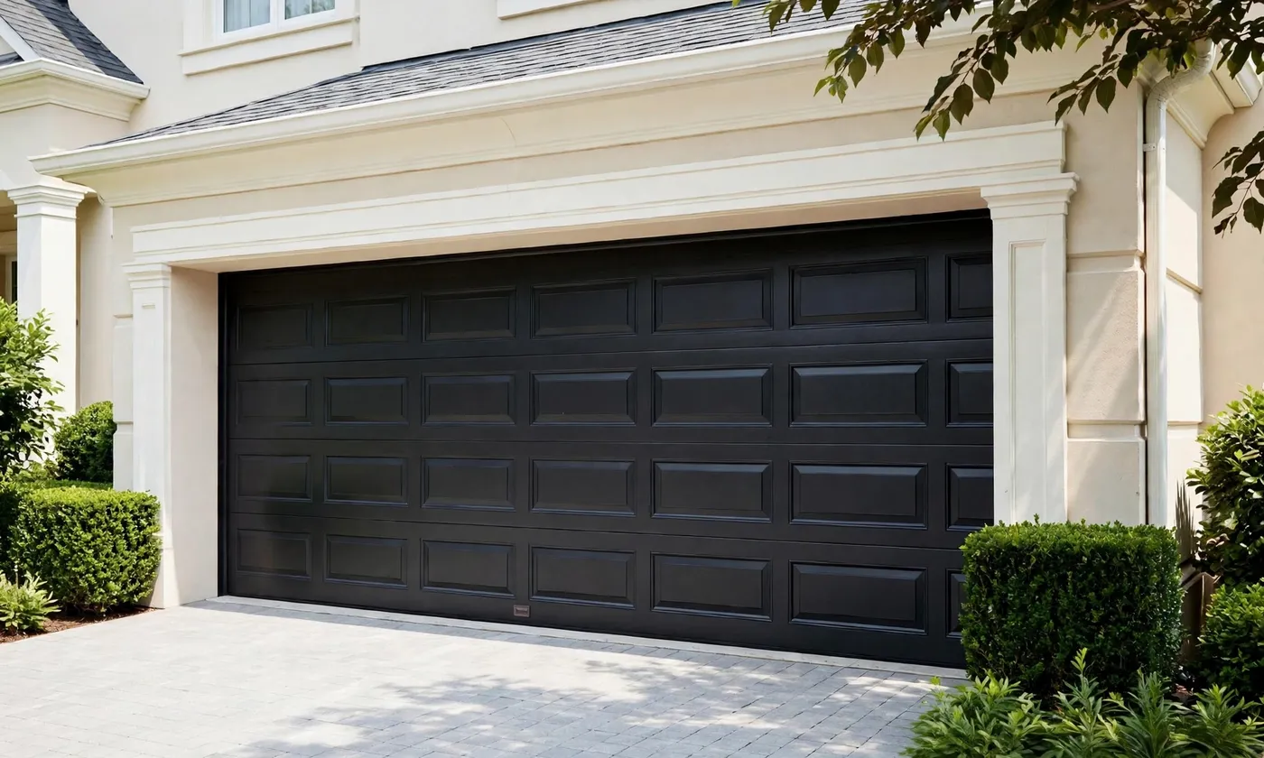 Aluminum Raised Panel Sectional Garage Doors