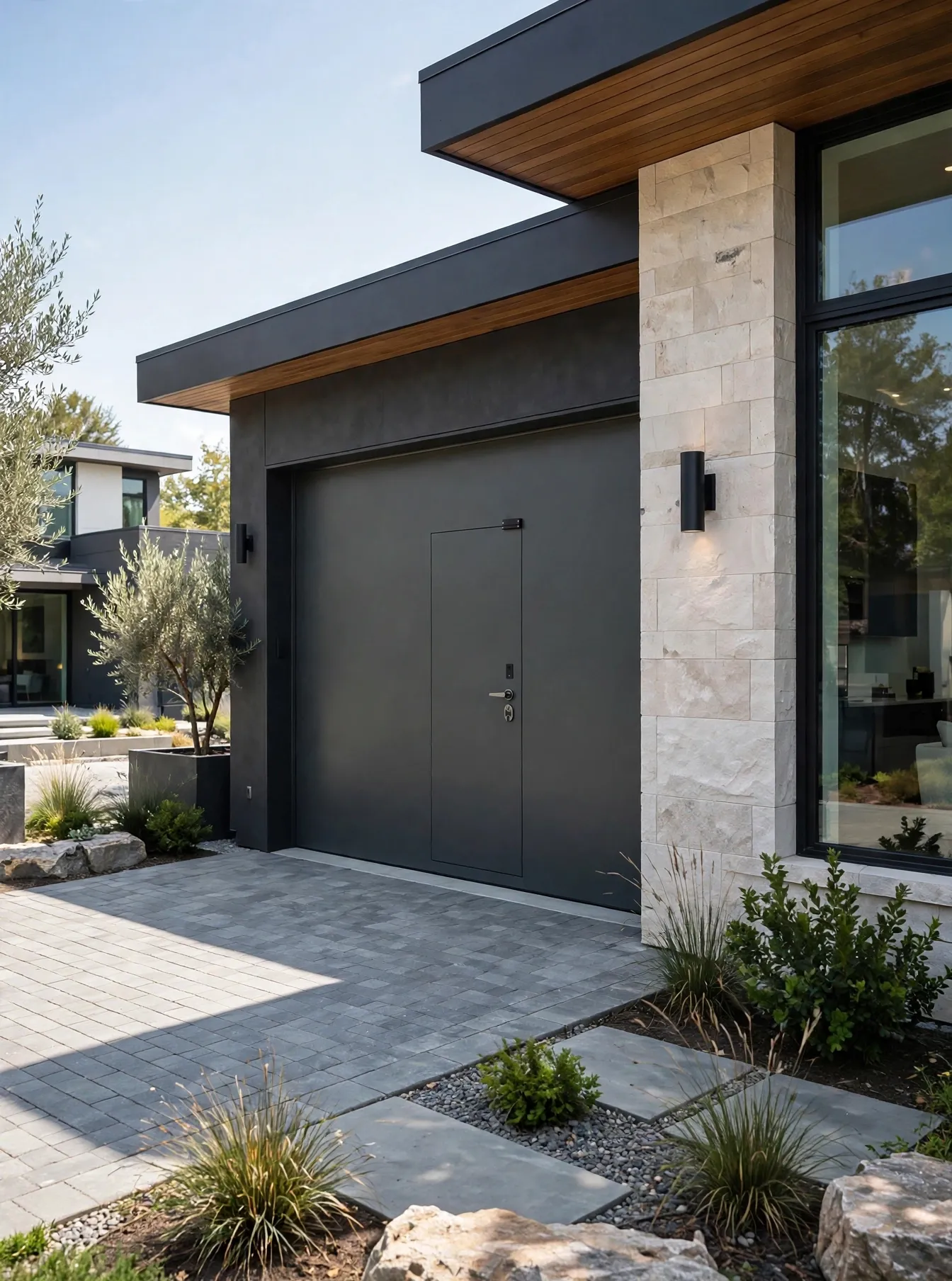 Aluminum Up-and-Over Garage Doors